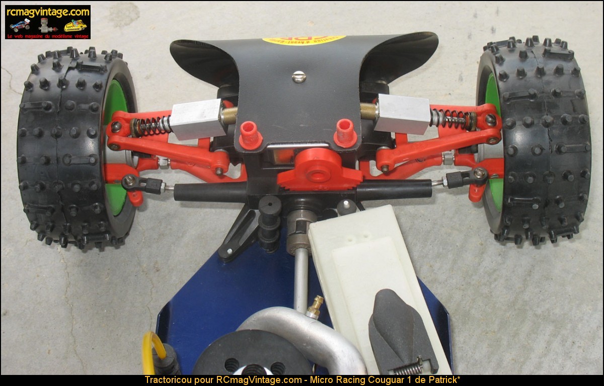 Châssis Gold Micro-Racing Kyosho Pour Cougar - Neuf, Non Percé